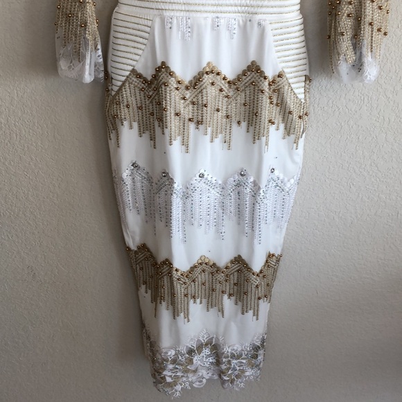 zhivago CHRYSLER dress IN MOET size 2 - Picture 7 of 16